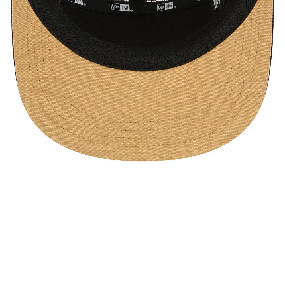Pictured is this New Era Elevated Basics Camper cap in Woodland Camo. 2