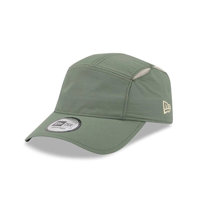 Pictured is this New Era Elevated Basics Runner cap in open green. 1