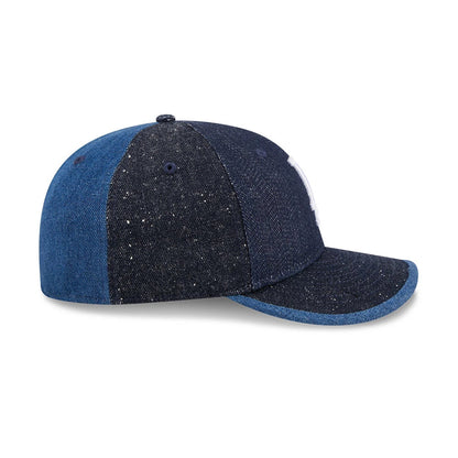 Pictured is this MLB Multipanel LA Dodgers Retro Crown 59FIFTY Fitted cap in navy. 5