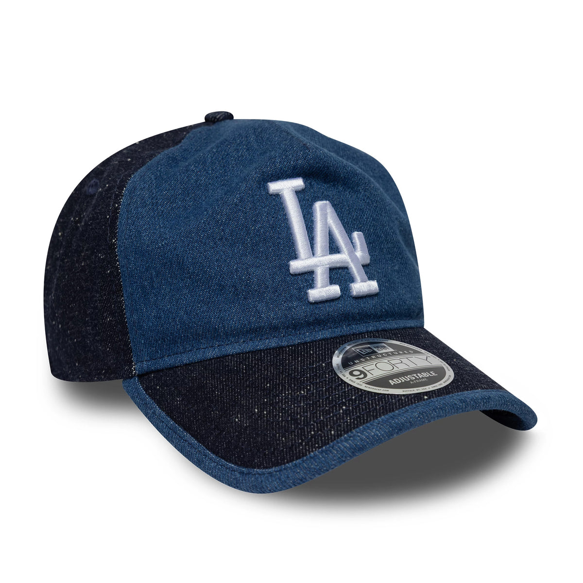 Pictured is this MLB Multipanel LA Dodgers 9FORTY A-Frame Unstructured cap in navy. 3