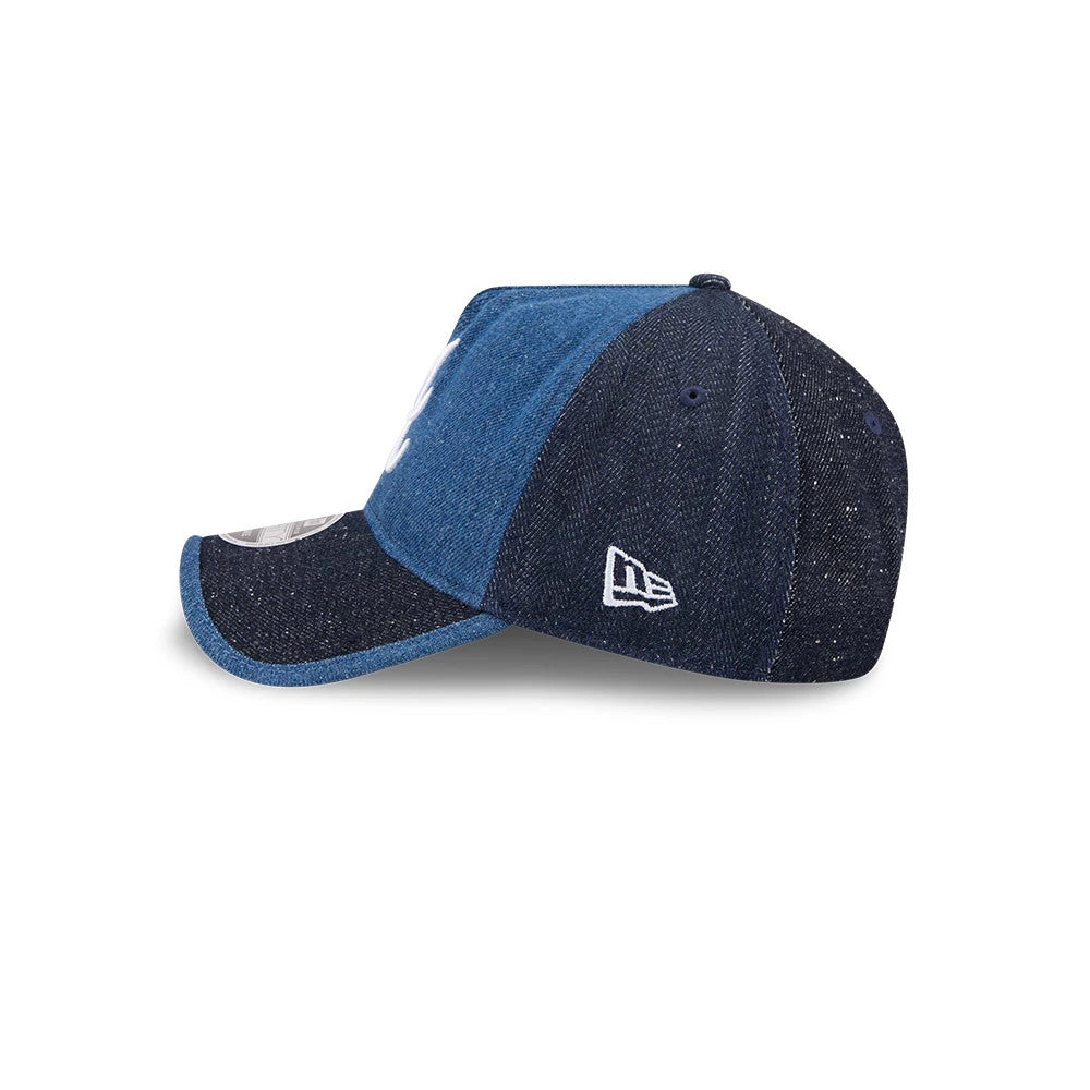 Pictured is this MLB Multipanel Atlanta Braves 9FORTY A-Frame Unstructured cap in navy. 4