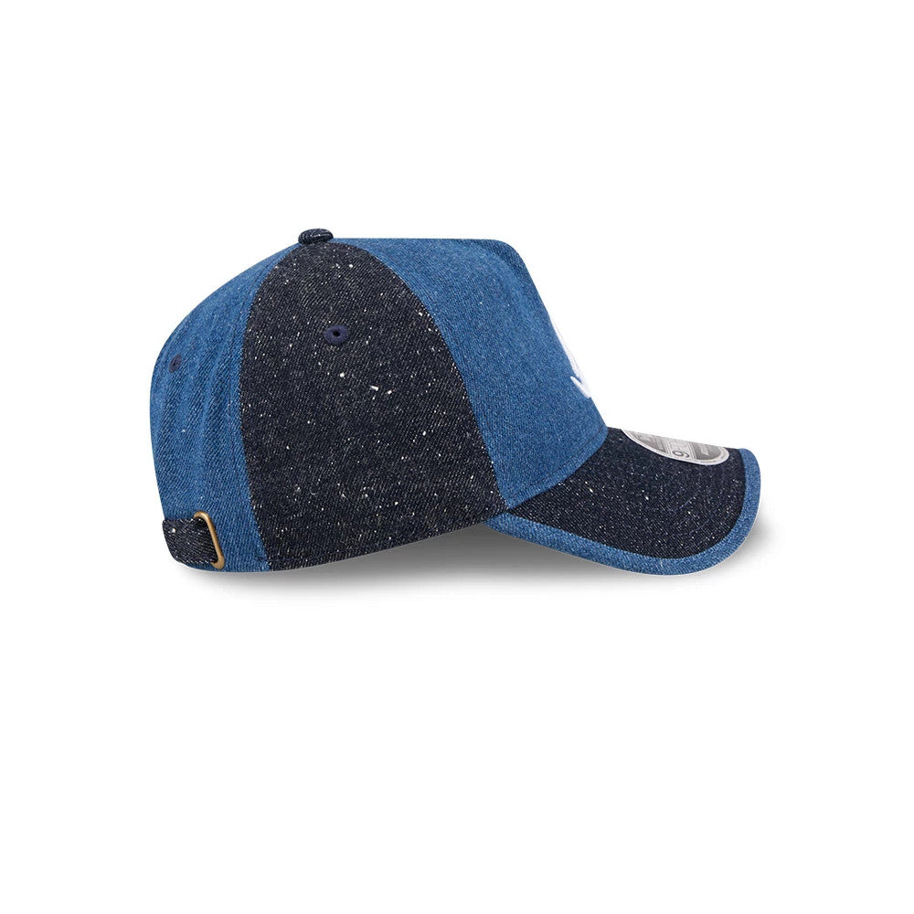 Pictured is this MLB Multipanel Atlanta Braves 9FORTY A-Frame Unstructured cap in navy. 5
