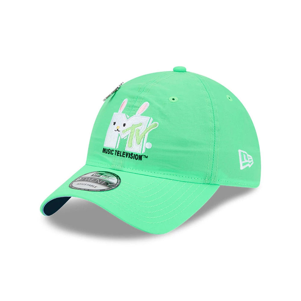 Pictured is this MTV Logo 9TWENTY cap in bright green. 4