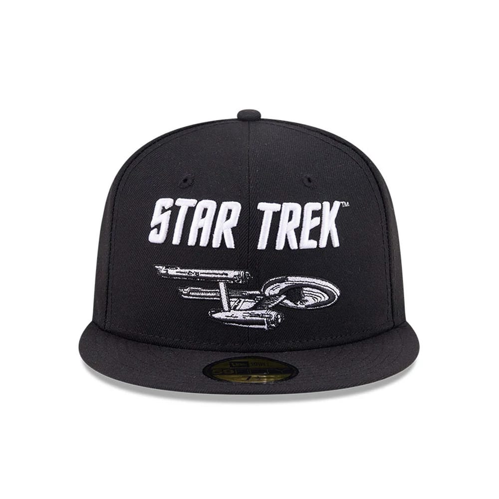 Pictured is this Enterprise Star Trek 59FIFTY Fitted cap in black. 3