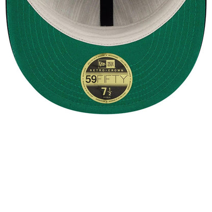 Pictured is this Fear Of God X MLB Chicago White Sox Retro Crown 59FIFTY Fitted cap in black. 2