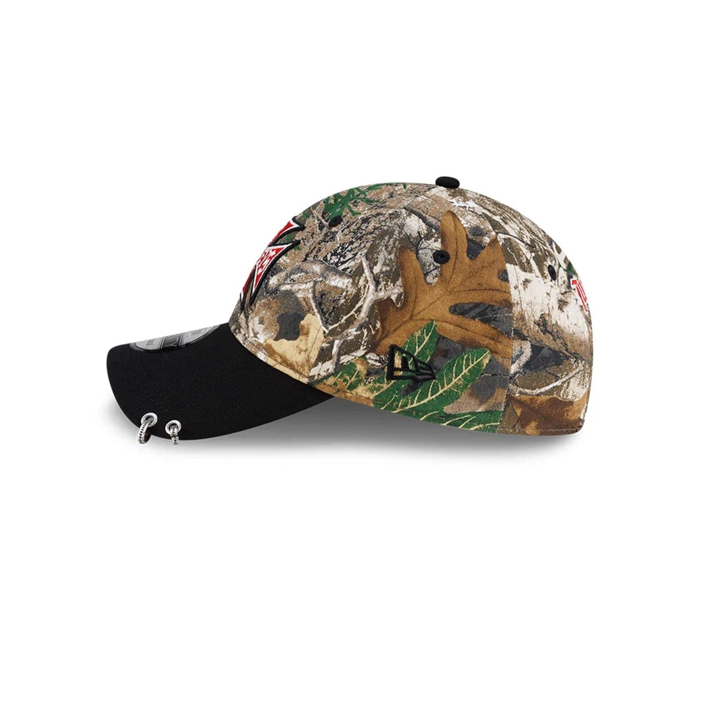 Pictured is this Realtree Twojeys X New Era 9TWENTY cap in assorted print. 5