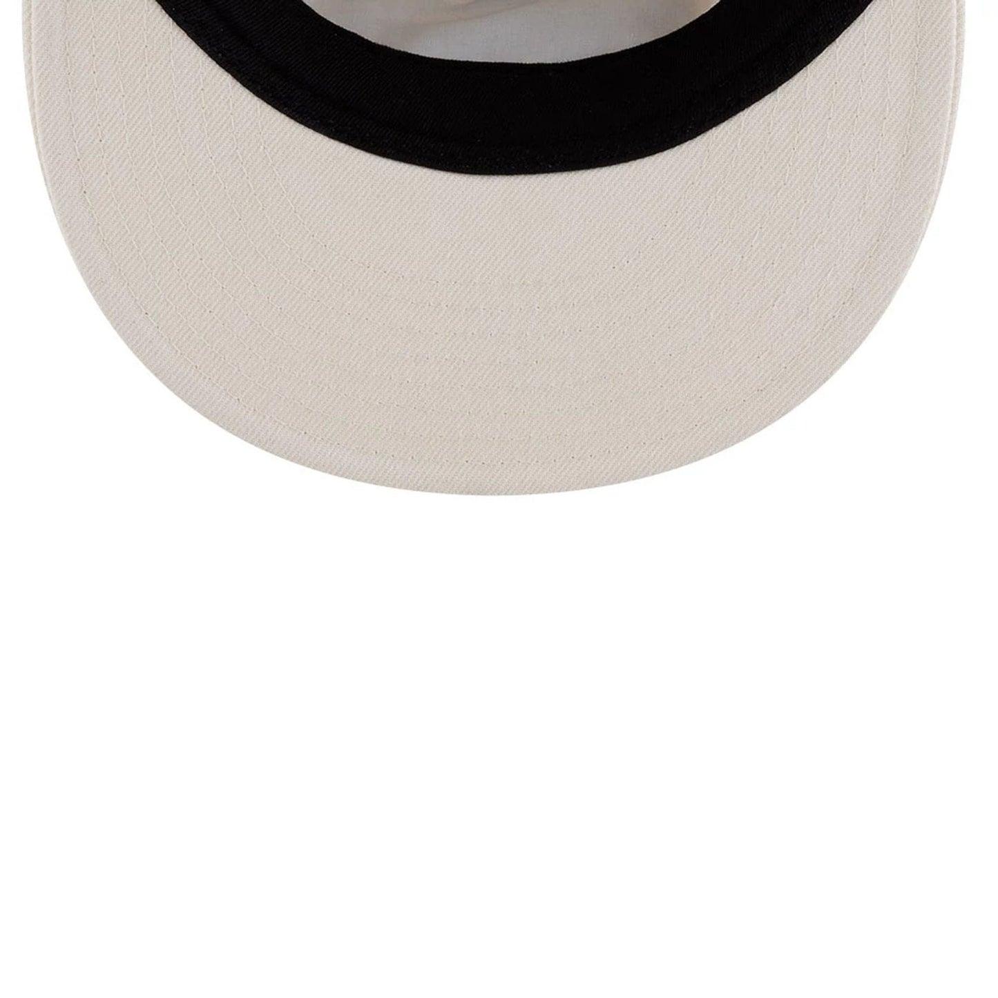 Pictured is this Twojeys X New Era Garage Pillbox Adjustable cap in Cream. 2