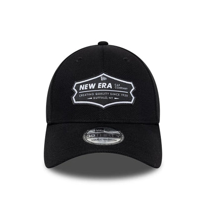 Pictured is this New Era Jersey 39THIRTY Stretch Fit cap in black. 2
