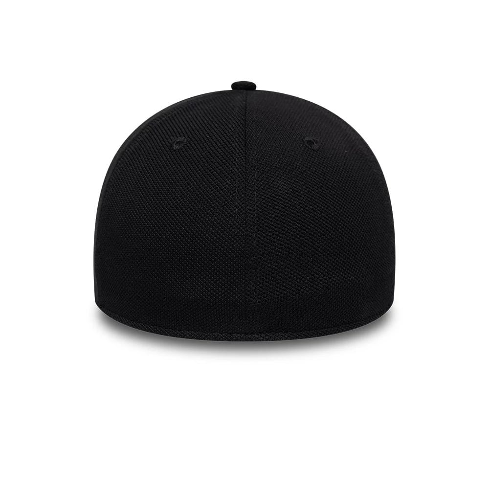 Pictured is this New Era Jersey 39THIRTY Stretch Fit cap in black. 6