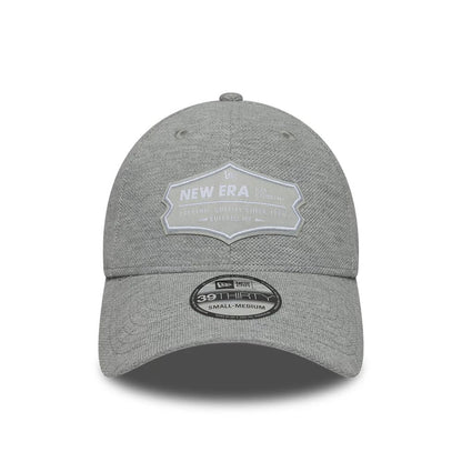 Pictured is this New Era Jersey 39THIRTY Stretch Fit cap in grey. 2
