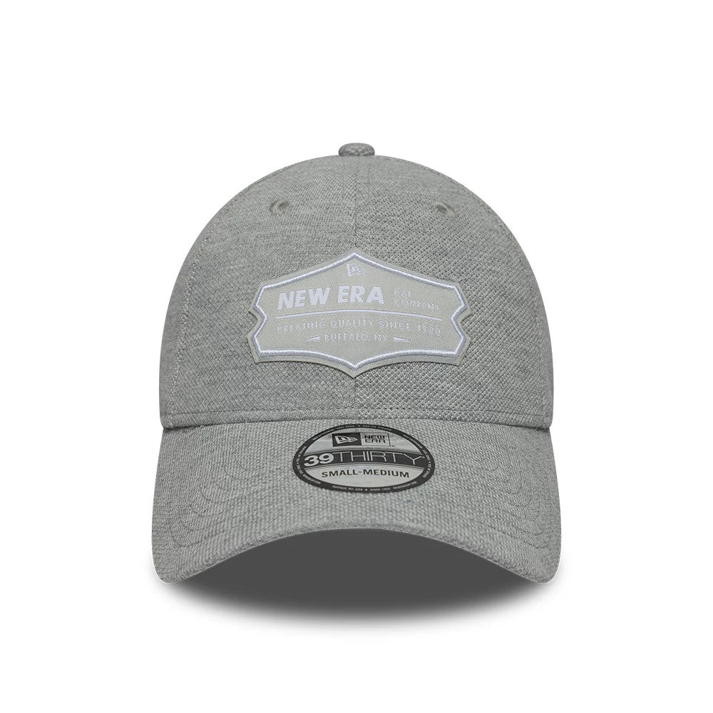 Pictured is this New Era Jersey 39THIRTY Stretch Fit cap in grey. 2