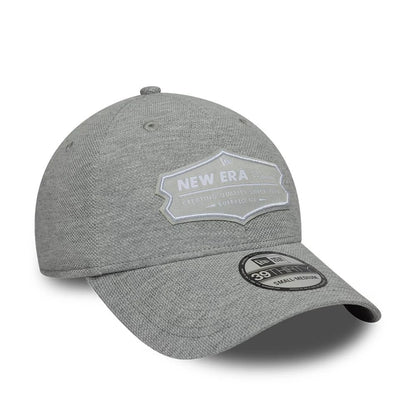 Pictured is this New Era Jersey 39THIRTY Stretch Fit cap in grey. 3