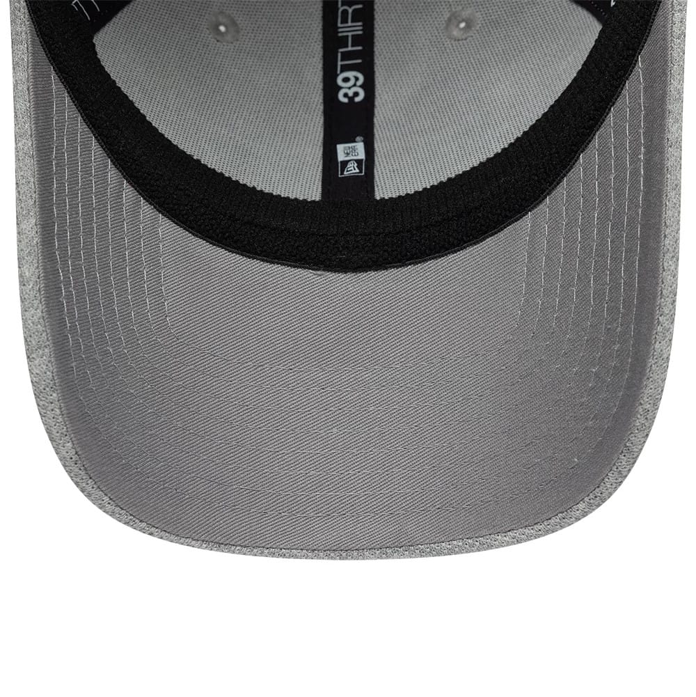 Pictured is this New Era Jersey 39THIRTY Stretch Fit cap in grey. 7