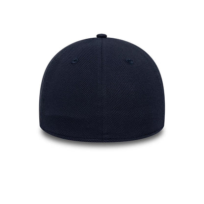 Pictured is this New Era Jersey 39THIRTY Stretch Fit cap in navy. 6
