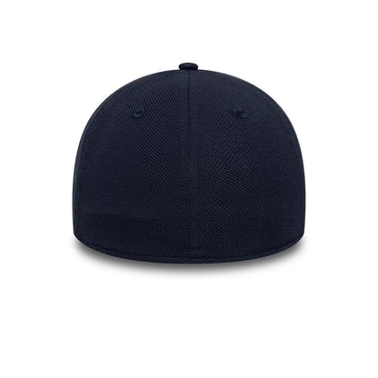 Pictured is this New Era Jersey 39THIRTY Stretch Fit cap in navy. 6