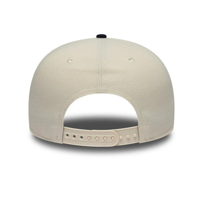 Pictured is this MLB Ombre Script Detroit Tigers 9FIFTY Snapback cap in light beige. 6