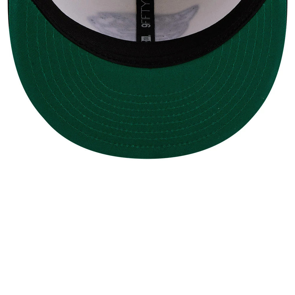 Pictured is this NFL Rivalry 2026 Jacksonville Jaguars 9FIFTY Snapback cap in white and black. 2