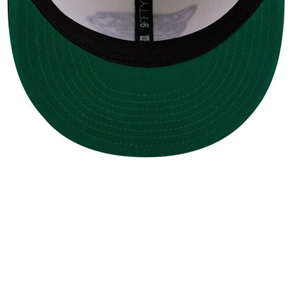 Pictured is this NFL Rivalry 2026 Jacksonville Jaguars 9FIFTY Snapback cap in white and black. 2