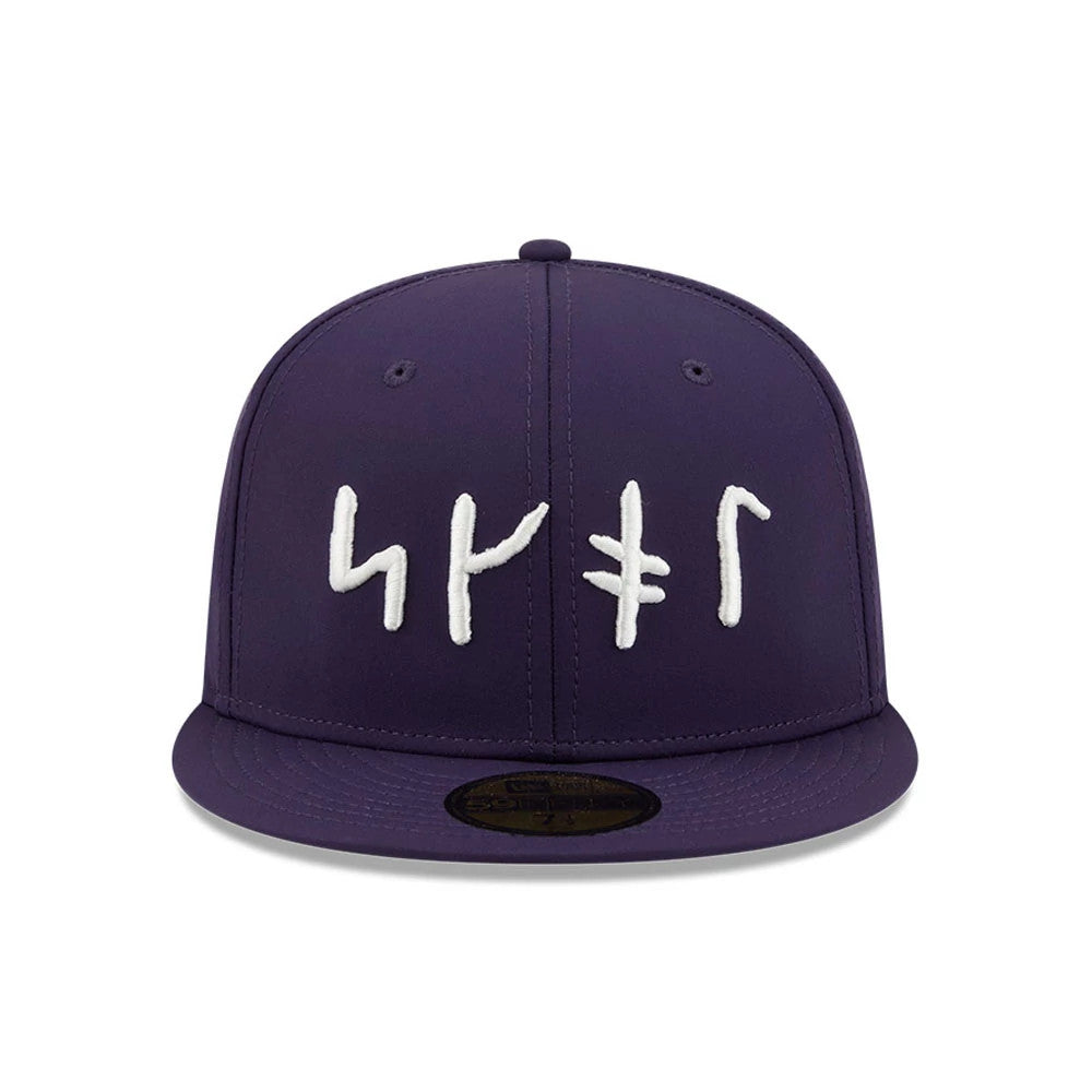Pictured is this NFL Rivalry 2026 Minnesota Vikings 59FIFTY Fitted cap in dark purple. 3