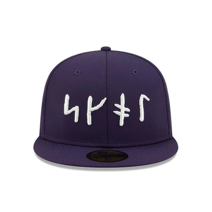 Pictured is this NFL Rivalry 2026 Minnesota Vikings 59FIFTY Fitted cap in dark purple. 3