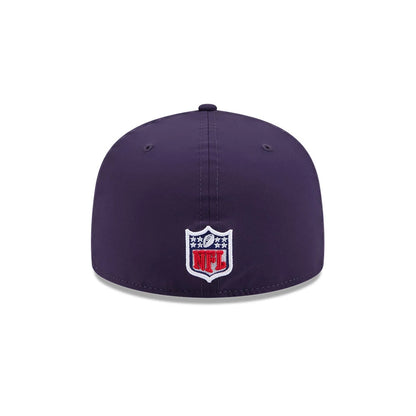 Pictured is this NFL Rivalry 2026 Minnesota Vikings 59FIFTY Fitted cap in dark purple. 7