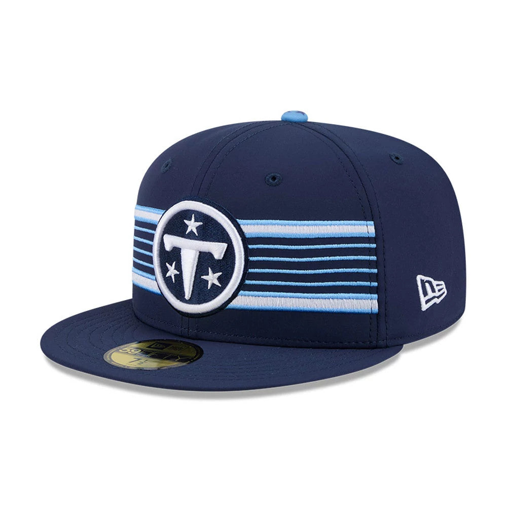 Pictured is this NFL Rivalry 2026 Tennessee Titans 59FIFTY Fitted cap in dark blue. 4