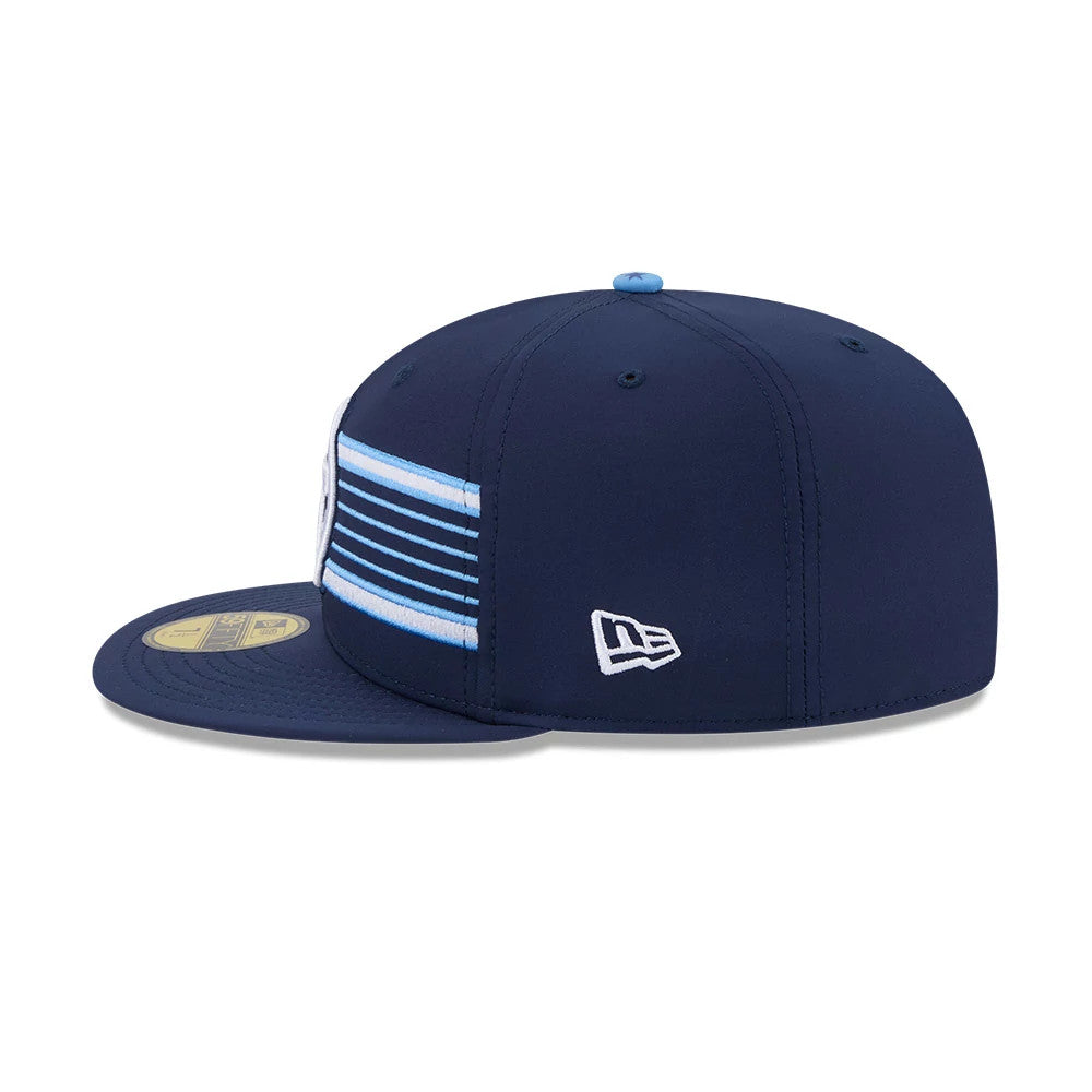 Pictured is this NFL Rivalry 2026 Tennessee Titans 59FIFTY Fitted cap in dark blue. 6
