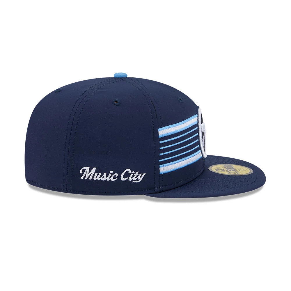Pictured is this NFL Rivalry 2026 Tennessee Titans 59FIFTY Fitted cap in dark blue. 5