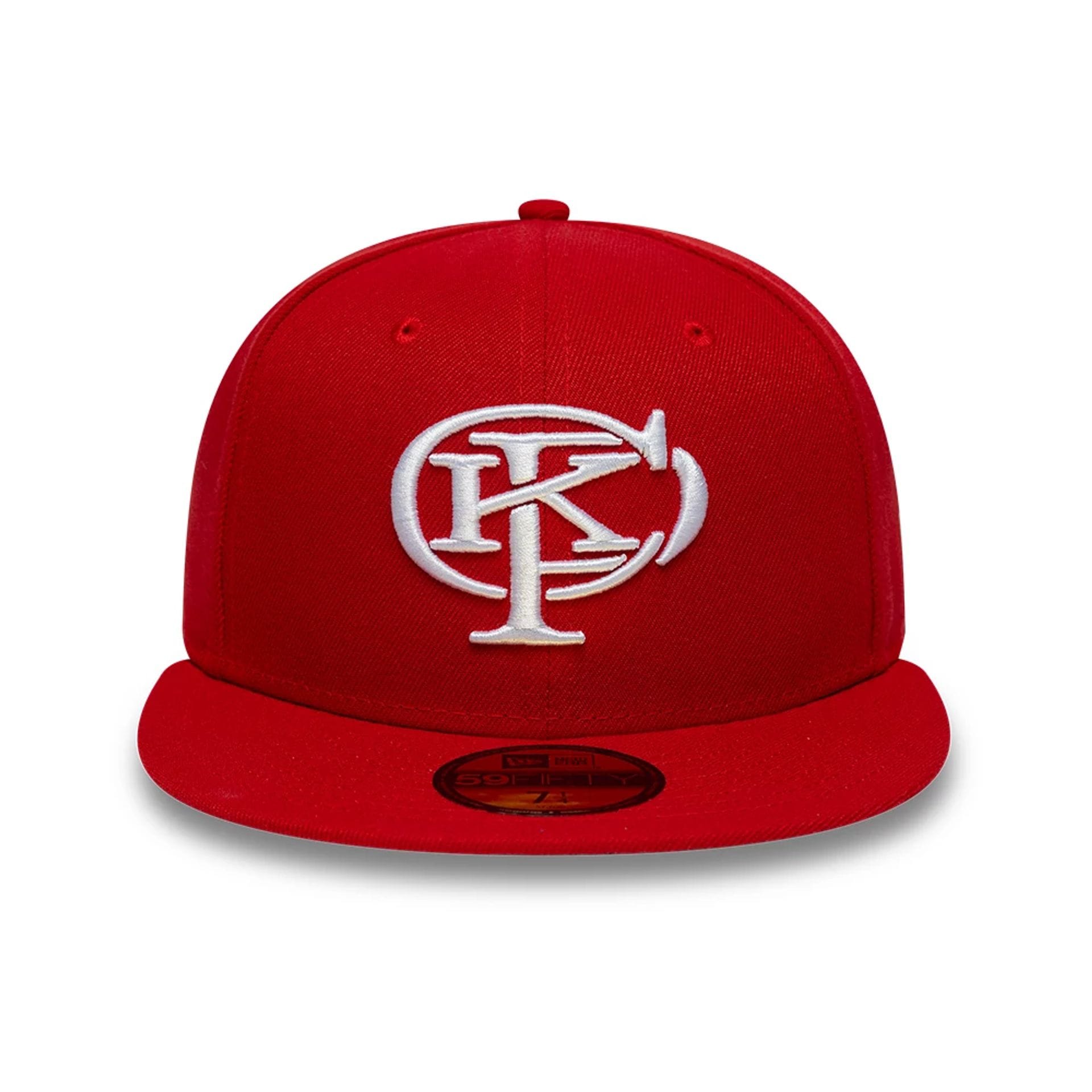 Pictured is this Gettomasa X New Era 59FIFTY Fitted cap in red. 3