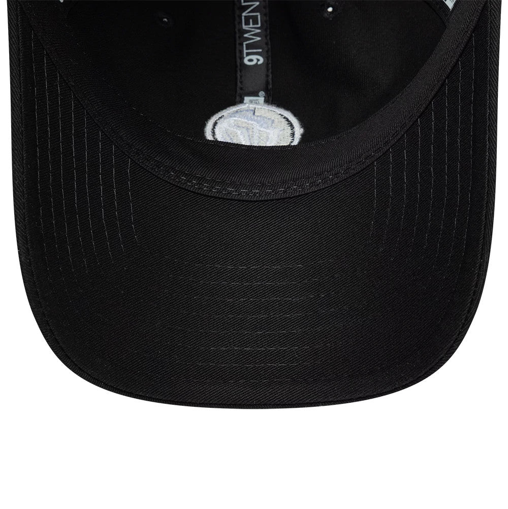 Pictured is this Gettomasa X New Era 9TWENTY Adjustable cap in black. 7