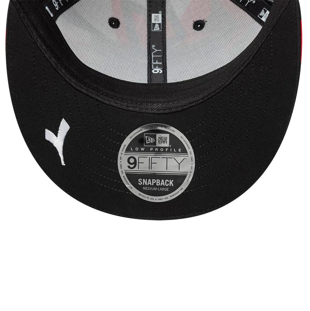 Pictured is this Ducati Motor Replica Marc Márquez Misano Race Special Black 9FIFTY Low Profile Adjustable cap. 2