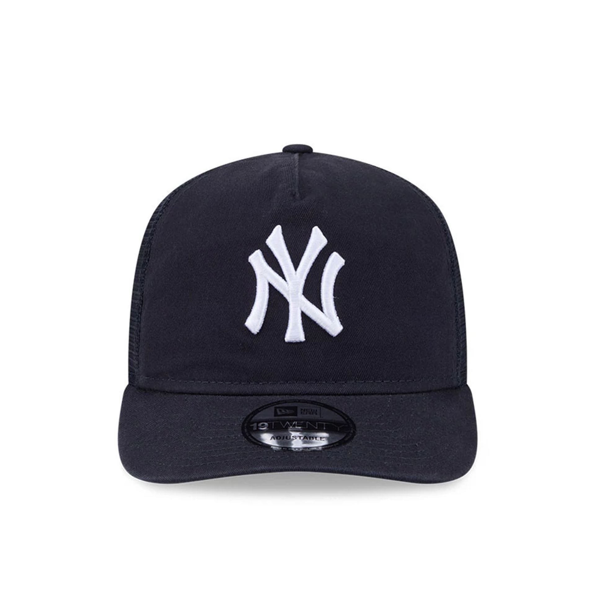 Pictured is this MLB Evergreen New York Yankees 19TWENTY cap in navy. 3