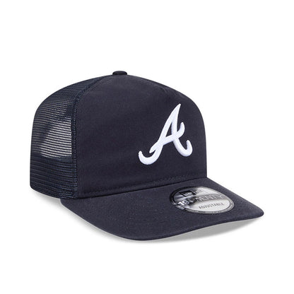 Pictured is this MLB Evergreen Atlanta Braves 19TWENTY cap in navy. 4