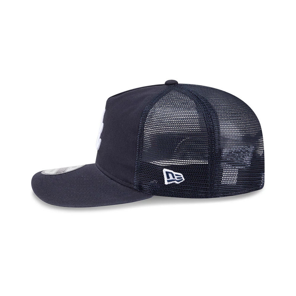 Pictured is this MLB Evergreen Atlanta Braves 19TWENTY cap in navy. 6