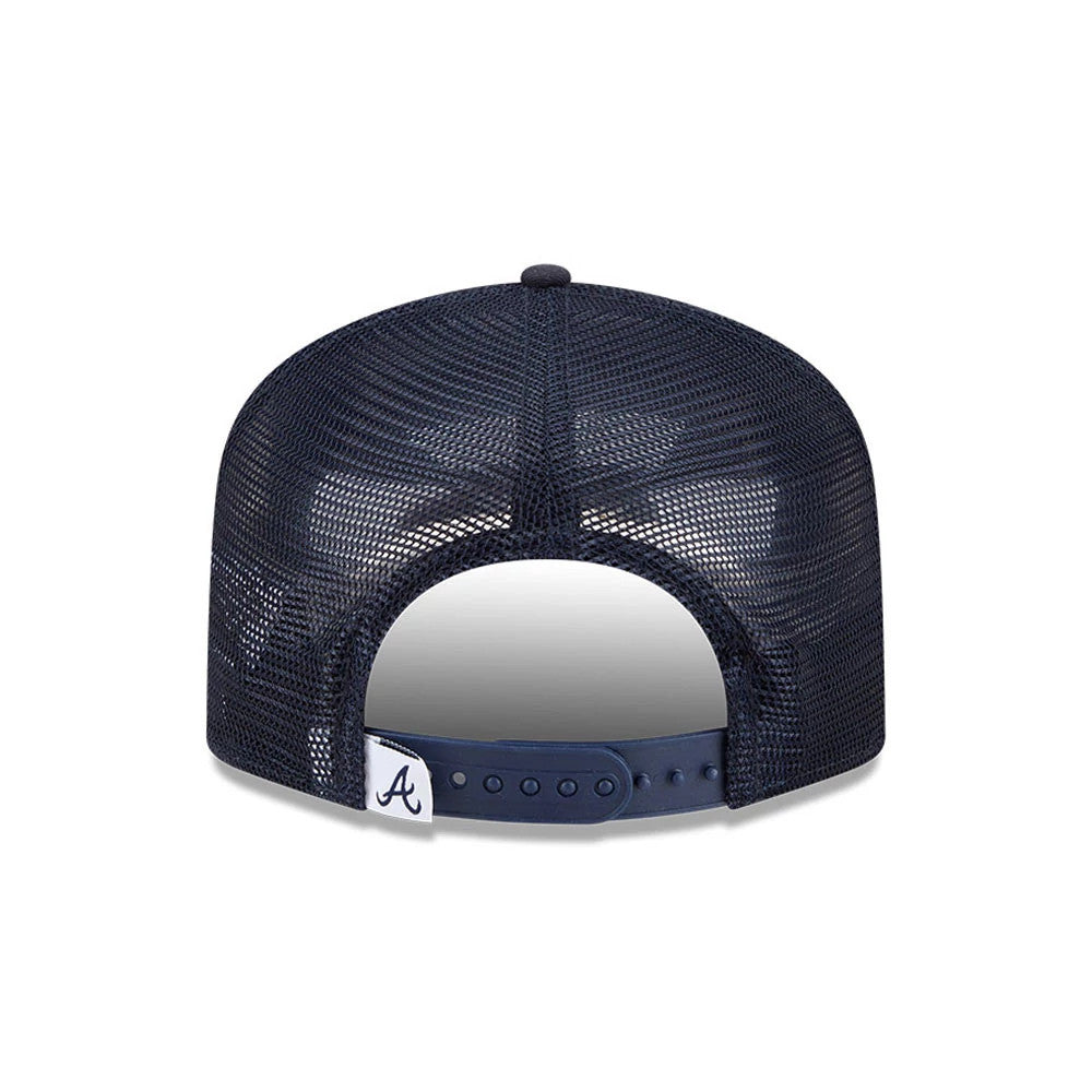 Pictured is this MLB Evergreen Atlanta Braves 19TWENTY cap in navy. 5