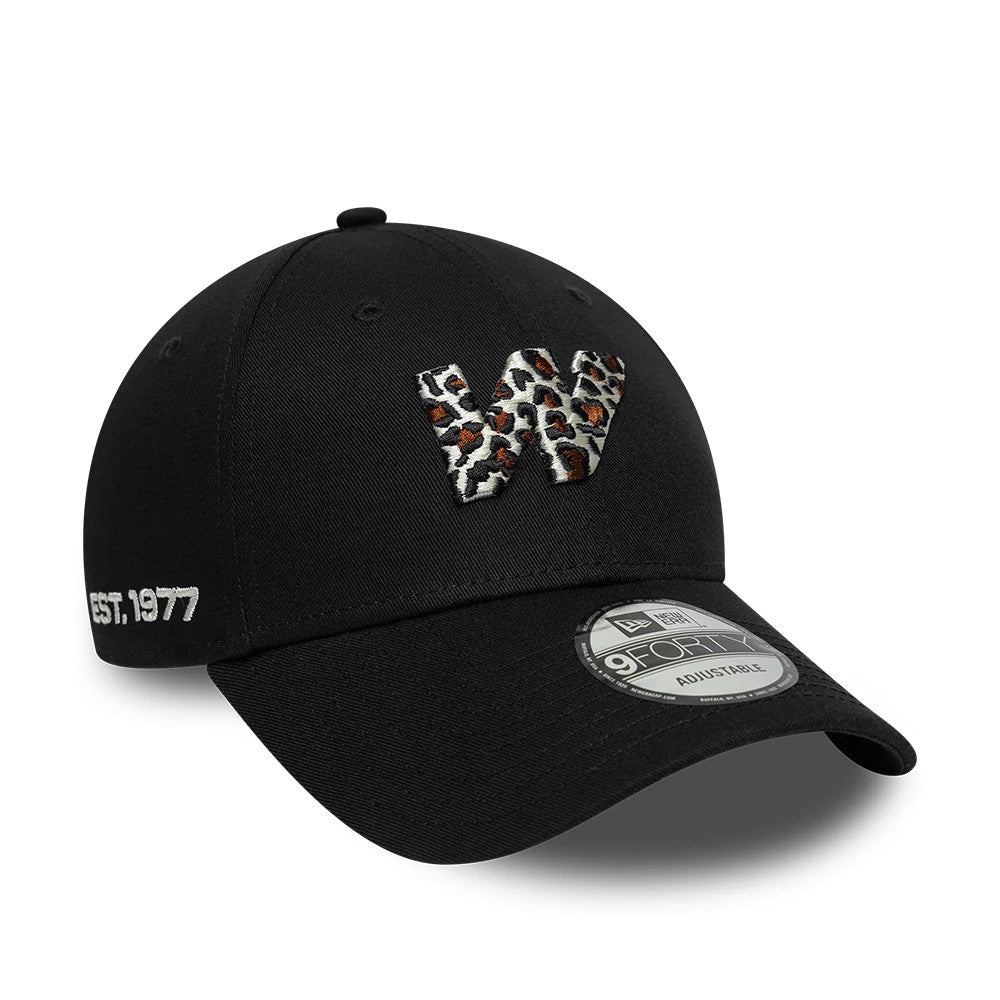 Pictured is this Williams Animal Infill 9FORTY cap in black. 1