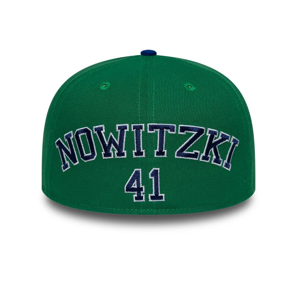 Pictured is this NBA Hardwood Classic Players Dallas Mavericks 59FIFTY Fitted cap in blue. 2