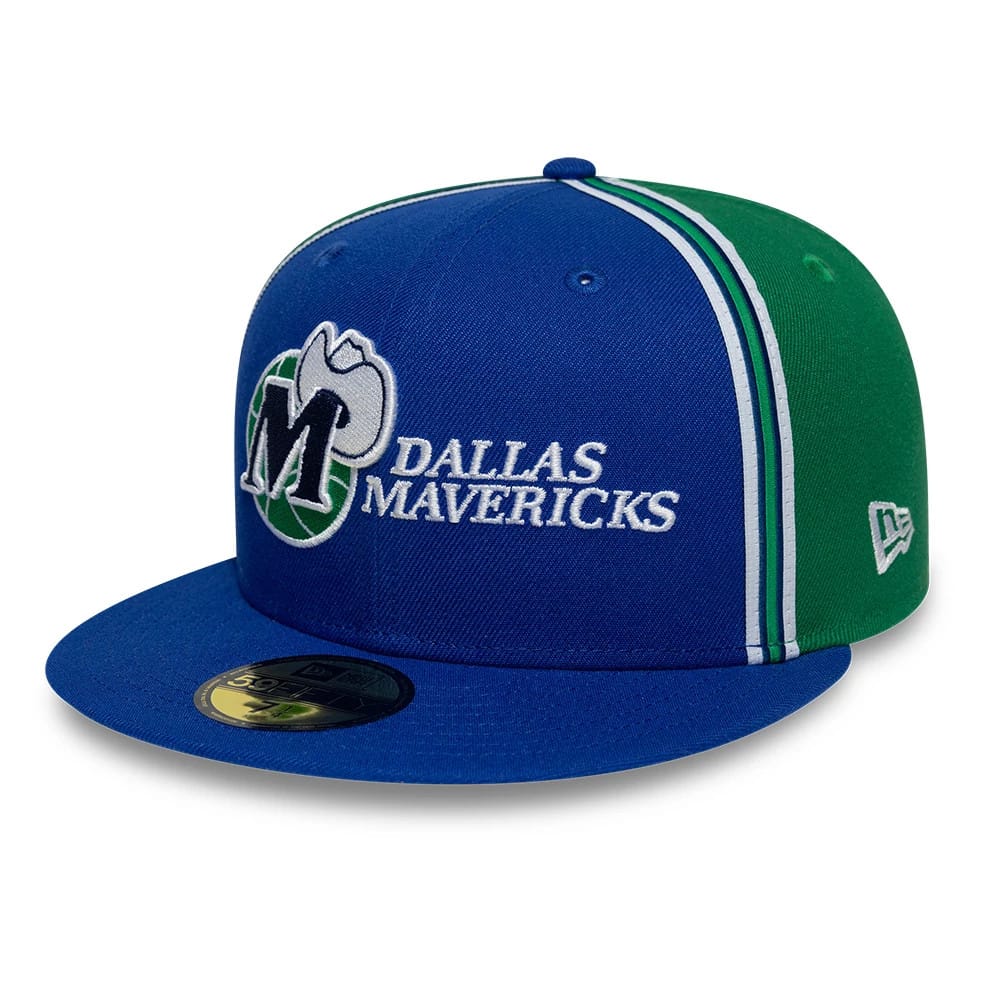 Pictured is this NBA Hardwood Classic Players Dallas Mavericks 59FIFTY Fitted cap in blue. 4