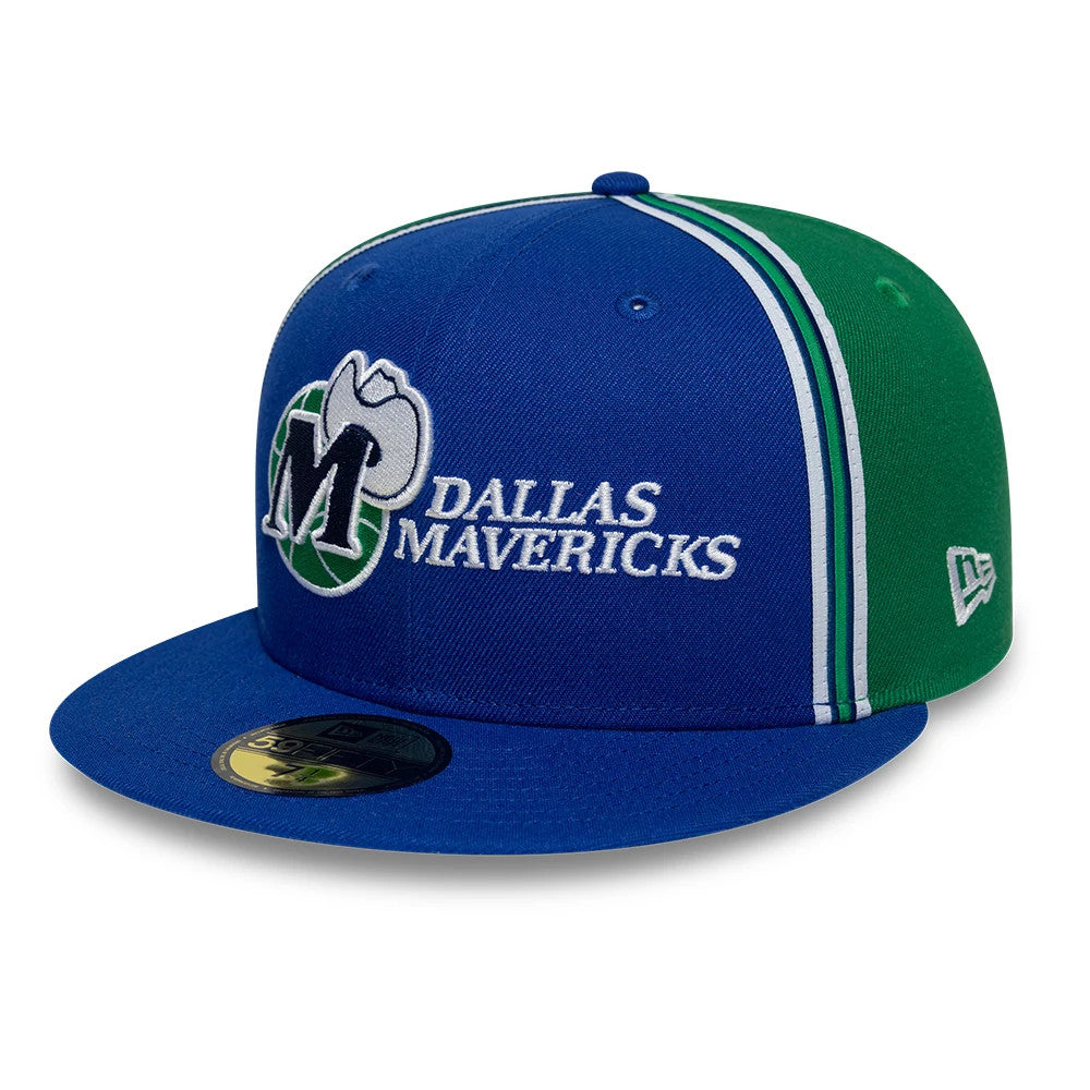 Pictured is this NBA Hardwood Classic Players Dallas Mavericks 59FIFTY Fitted cap in blue. 4