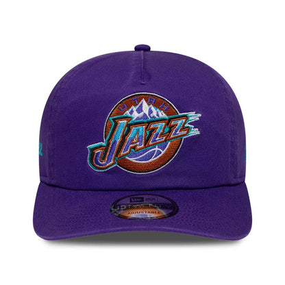 Pictured is this NBA Hardwood Classic Utah Jazz 19TWENTY cap in purple. 2