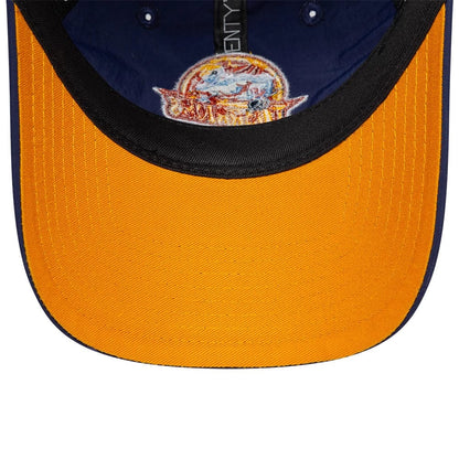 Pictured is this NBA Hardwood Classic Nylon Golden State Warriors 9TWENTY cap in dark blue. 2