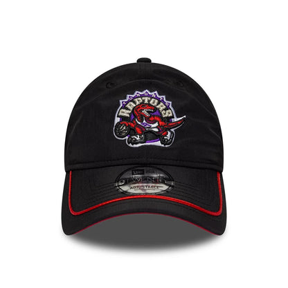 Pictured is this NBA Hardwood Classic Nylon Toronto Raptors 9TWENTY cap in black. 3