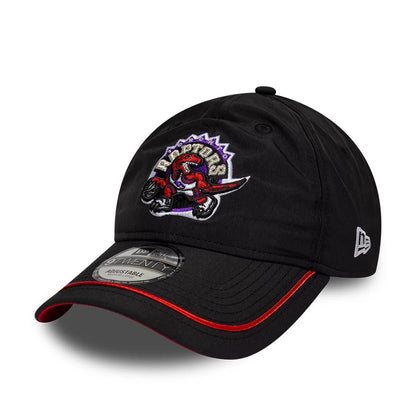 Pictured is this NBA Hardwood Classic Nylon Toronto Raptors 9TWENTY cap in black. 1