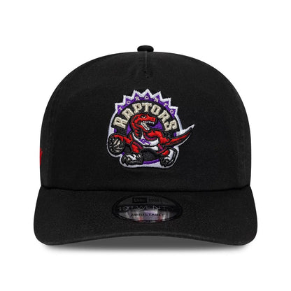 Pictured is this NBA Hardwood Classic Toronto Raptors 19TWENTY cap in black. 2