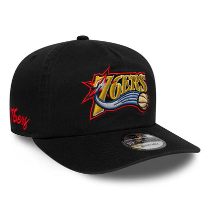 Pictured is this NBA Hardwood Classic Philadelphia 76ers 19TWENTY cap in black. 1