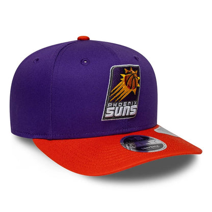 Pictured is this NBA Hardwood Classic Phoenix Suns 9FIFTY Snapback cap in purple. 1