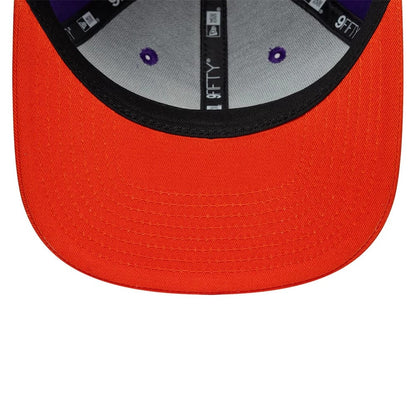 Pictured is this NBA Hardwood Classic Phoenix Suns 9FIFTY Snapback cap in purple. 5