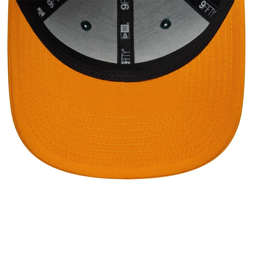 Pictured is this NBA Hardwood Classic Seattle Supersonics 9FIFTY Snapback cap in dark green. 5