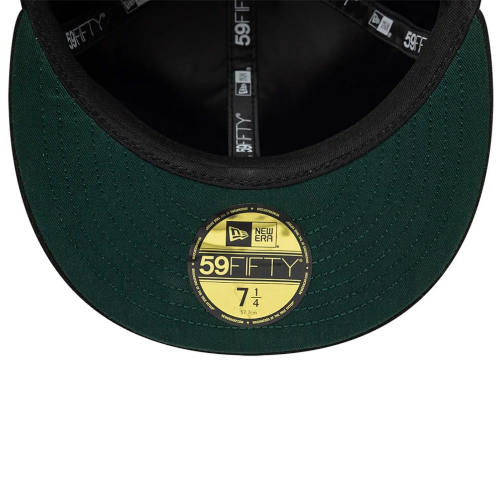 Pictured is this NBA Hardwood Classic All Over 59FIFTY Fitted cap in black. 6