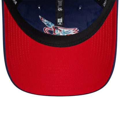 Pictured is this NBA Hardwood Classic Nylon Houston Rockets 9TWENTY cap in dark blue. 4